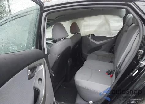 2012 Hyundai Elantra Gls (Ulsan Plant) from USA, damaged, VIN KMHDH4AE7CU442987